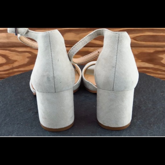 Sam Edelman Susie Suede Sandal Ivory 6.5 - Picture 3 of 6